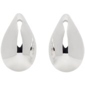 Bottega 银色大号耳坠 Veneta 女士 720038V5070 葆蝶家 潮奢