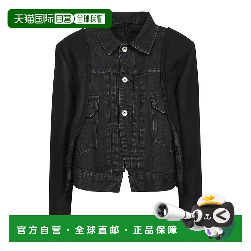 1h可退 欧洲直邮sacai 女士 外套尼龙夹克正品休闲时尚百搭舒适流