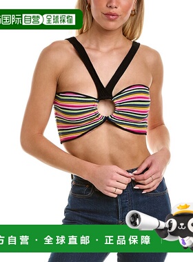 自营 AMUR Haven 针织文胸上衣黑色 美国奥莱直发性感吊带