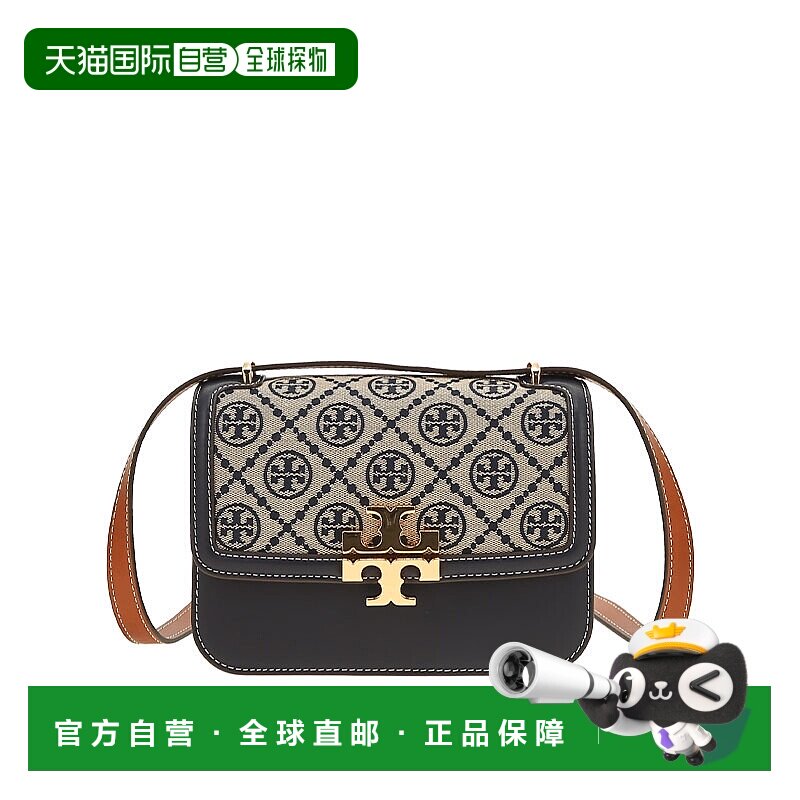 香港直邮TORY BURCH 专柜款 T Monogram小号单肩斜挎包 166168