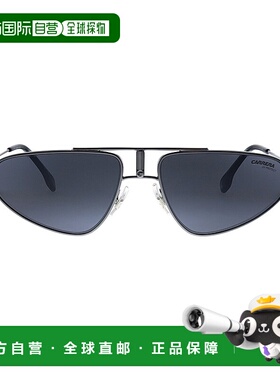 自营 Carrera CA Carr a102 黑色金属飞行员太阳镜灰色镜片 - n/a