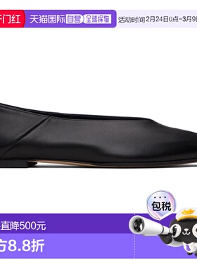 香港直邮aeyde 女士 黑色 Moa Pointed-Toe 芭蕾鞋 A11FLVNCP08FL
