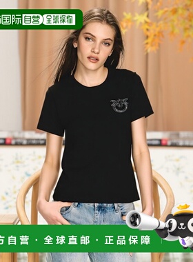 香港直邮PINKO 女士T恤 103320A2RNZ99 AW2025 黑色