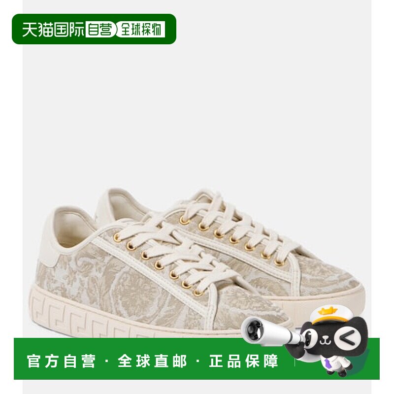 1h可退 香港直邮潮奢 versace 范思哲 女士 Baskets Barocco Grec