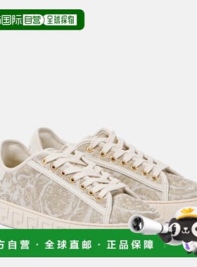 1h可退 香港直邮潮奢 versace 范思哲 女士 Baskets Barocco Grec