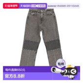 1h可退 Men直筒裤 香港直邮24SS 腰带环牛仔裤
