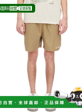1h可退 香港直邮Represent 男士 全棉短裤 HMLM70407GREEN