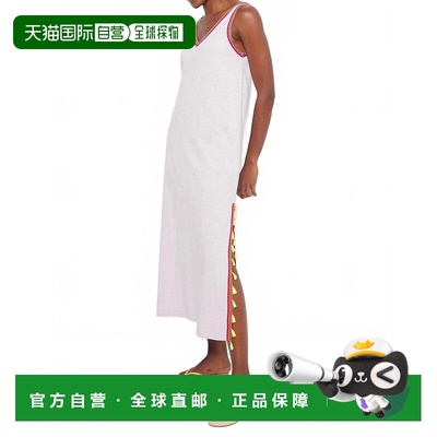 自营lisa todd淡紫色流苏长裙 美国奥莱直发