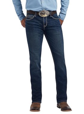 潮奢 ariat 男士 M7 Toro 修身直筒牛仔裤