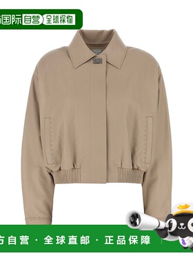 香港直邮FENDI 女士西服 FPJ875ARTZF0QD3 SS2025 花色 Cappuccin