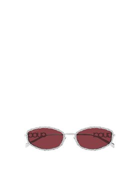 GUCCI 女士眼镜 GG1803S002 SS2025 红色 全框太阳镜