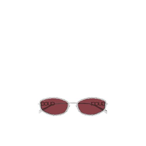 GUCCI 女士眼镜 GG1803S002 SS2025 红色 全框太阳镜