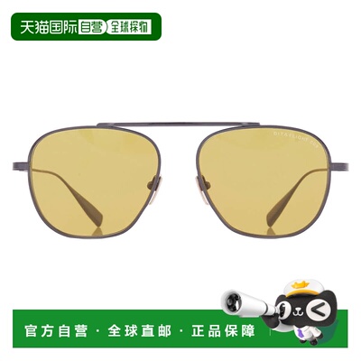 自营Dita FLIGHT.009 Golden Amber Pilot Unisex Sunglasses DTS