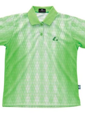 日本直邮LUCENT 女式比赛衬衫淡绿色网球 XLP4645 女式短袖