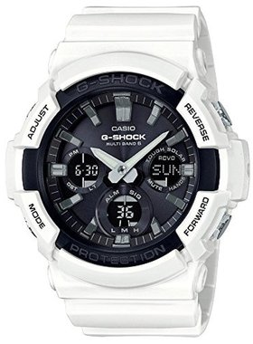 日本直邮CASIO G-Shock卡西欧女士手表太阳能GAW-100B-7AJF白色