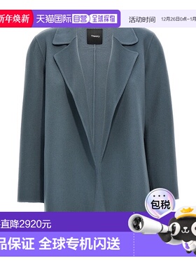 1h可退 香港直邮THEORY 希尔瑞 女士 'Clairene New Divide' 大衣