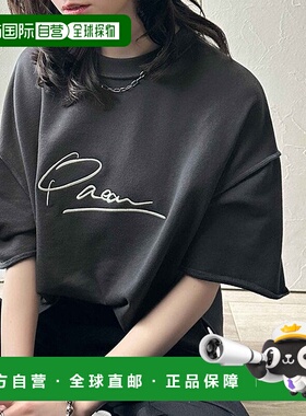 日本直邮Classical Elf 前后2面可用带绒毛胸口有PAEAN标志短袖T