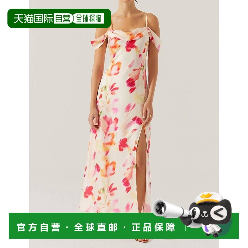 1h可退 【美国直邮】astr the label 女士 连衣裙露肩长裙吊带
