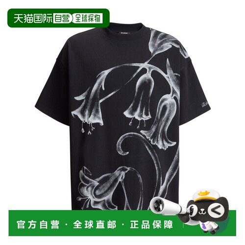 香港直邮BALMAIN 男士T恤 HH1EG230GF62EAB AW2026 花色 短袖T恤