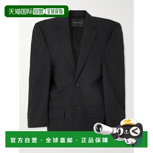 1h可退 香港直邮Balenciaga 巴黎世家 女士 燕尾服廓形西装外套 7