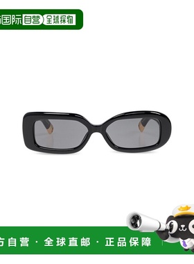 香港直邮JACQUEMUS 女士太阳镜 JAC110C1SUN CO 黑色 Sunglasses
