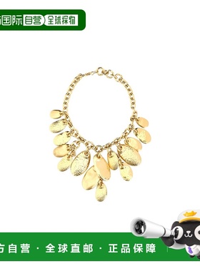 香港直邮CHLOÉ 女士项链 C24WFO47CB79DC AW2024 黄色 徽标项链