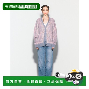 CALIE KNIT 女士毛针织衫 LEOPARD CARD CA23CCD006PK 韩国直邮ASIF