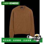 ami 男士 香港直邮Ami 1h可退 marron Paris Pull rond AMI col