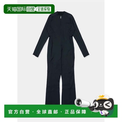 Black Women's Woven Jumpsuit耐克