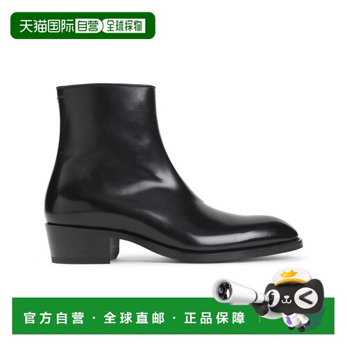 1h可退 香港直邮Tom Ford 汤姆 福特 男士 VINCENT 黑色光面靴子