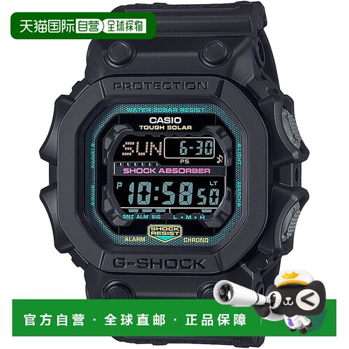 【日本直邮】G Shock卡西欧手表 多种荧光色系列GX-56MF-1JF男黑