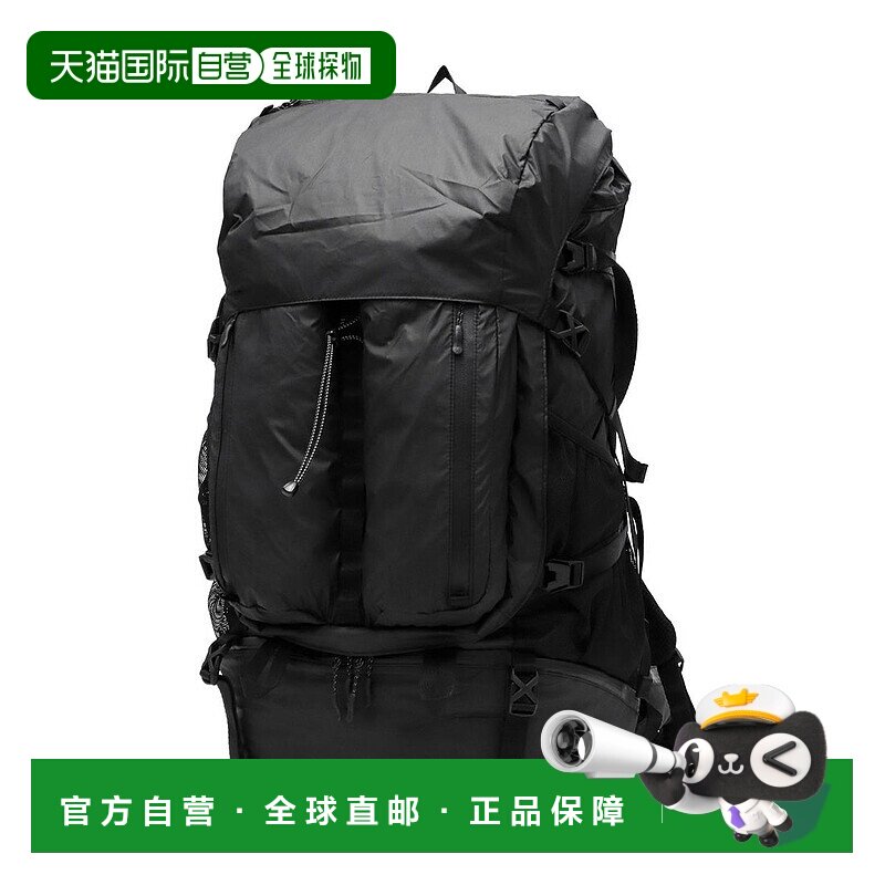 日本直邮 Active Field Backpack 大容量黑色登山露营徒步背包 [A
