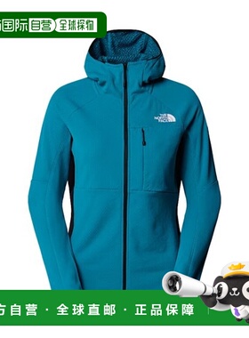 自营欧洲直邮THE NORTH FACE北面 FUTUREFLEECE女士聚酯纤维连帽