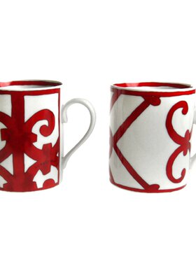 日本直邮Hermes 爱马仕 Gadroon 马克杯 11835P NO.1-2