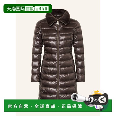 香港直邮HERNO 女士大衣 100159870415000 CO 棕色 Down coat ELI
