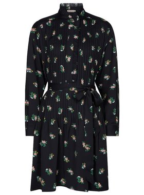 Tory Burch 托里·伯奇 女士 Cora 花朵褶裥衬衫式连衣裙 000693