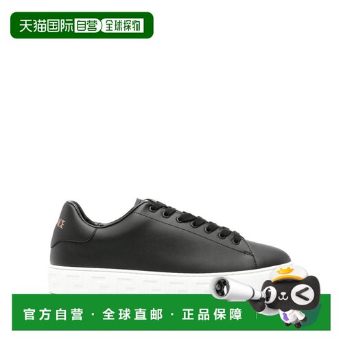 1h可退 香港直邮VERSACE 男士运动鞋 10144601A096081B000 CO 黑