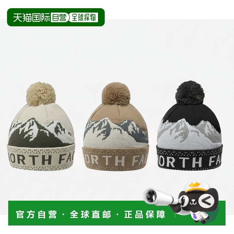 日本直邮The North Face Snowbum Beanie男女通用针织帽NN42504户