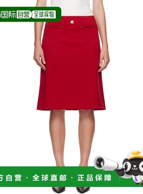 1h可退 香港直邮潮奢 Courreges 女士 红色 Interlock Tracksuit