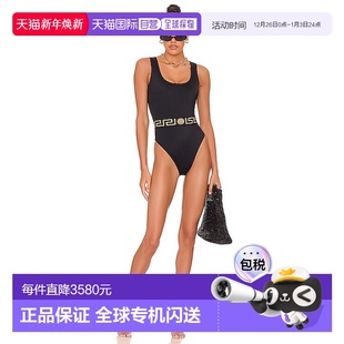 标志性图案连身连体泳衣 1h可退 女士 范思哲 香港直邮Versace