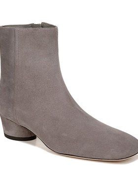 【美国奥莱】直发 Vince Vida 绒面革露跟鞋 - 灰色