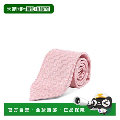 香港直邮KITON 男士领带 UCRVKRC08L0906 SS2026 粉红色 Silk tie