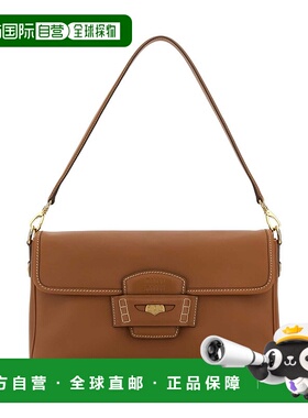 1h可退 香港直邮Miu Miu 缪缪 女士 標誌壓花單肩包 5BD273ACRM