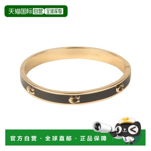 专柜款 香港直邮COACH 手镯手链422719GLD001蔻驰珐琅
