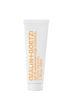 欧洲直邮MALIN+GOETZ马林狗子防晒霜50ml保湿防晒霜质地清爽SPF30