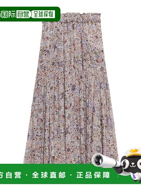香港直邮Isabel Marant Besma  中长半身裙 JU0368FAC3J01E纱裙