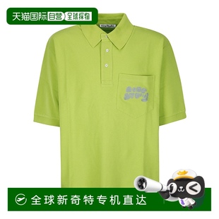 STUDIOS POLO衫 香港直邮ACNE 男士 绿色 BL0326ABE SS2023