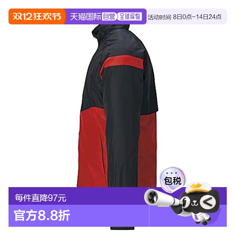 【日本直邮】Mizuno美津浓TeamLine户外运动长袖外套2XL红色 32ME