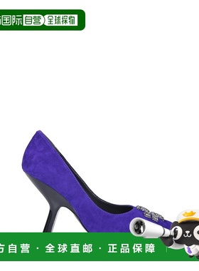 香港直邮TORY BURCH 女士高跟鞋 141621500 AW2023 蓝色 TORY BUR