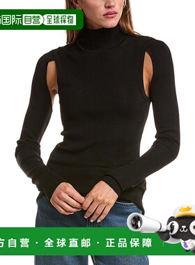 自营Helmut Lang Air Turtleneck Top - black 美国奥莱直发